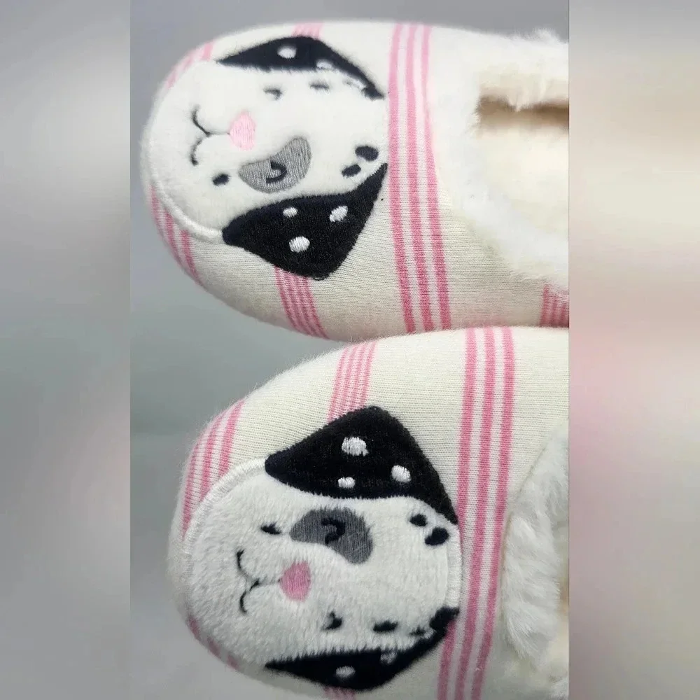 Joules Girl's Mule Dog Slippers Size Medium